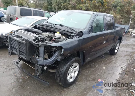 2020 Ram 1500 Big Horn 4X4 5'7 Box из США, поврежденный, VIN 1C6SRFFT0LN418964